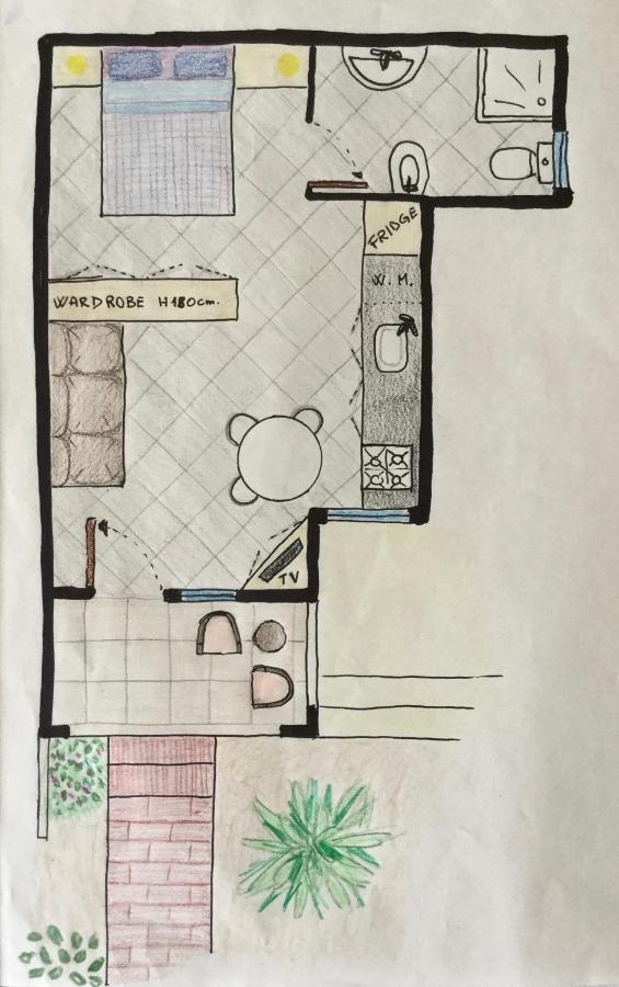 Beyt Alzohour - Casa Dei Fiori Apartment Dahab Ngoại thất bức ảnh